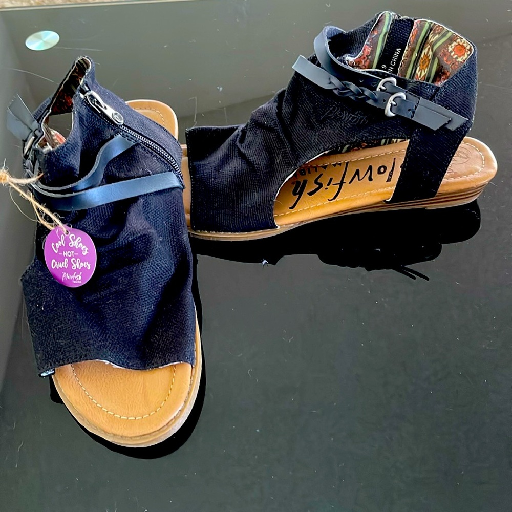 Blowfish Black sandals